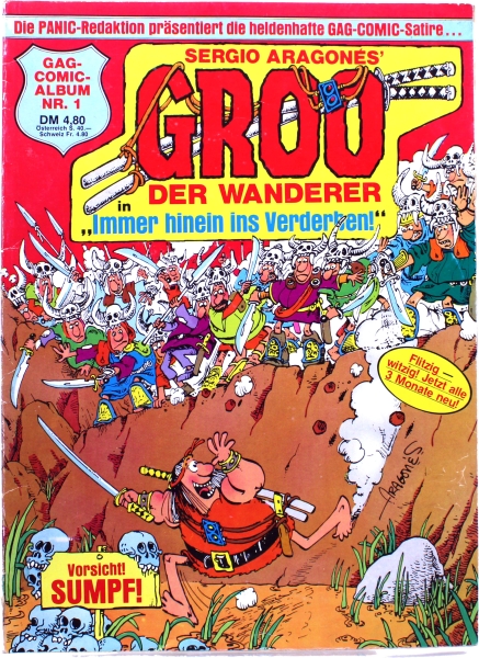 Gag-Comic-Album Nr. 1: Sergio Aragones "Groo der Wanderer"